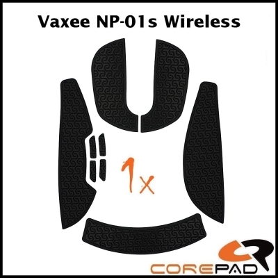 Corepad Soft Grips #823 noir Vaxee NP-01 / Vaxee NP-01s